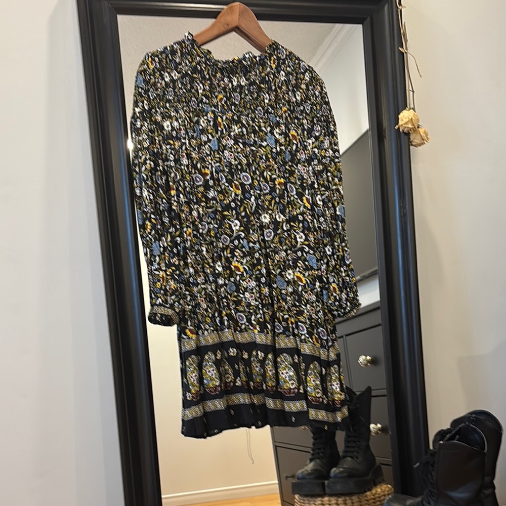 Floral Long Sleeve Dress